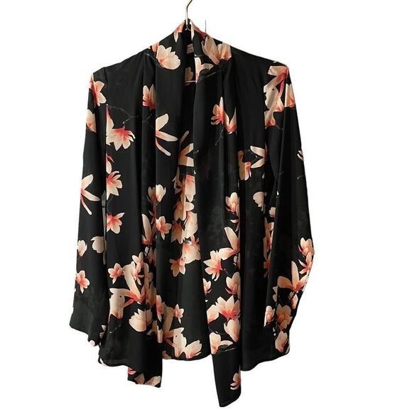 Aritzia Babaton Lian Peony Print Robe Size XXS - Picture 1 of 10